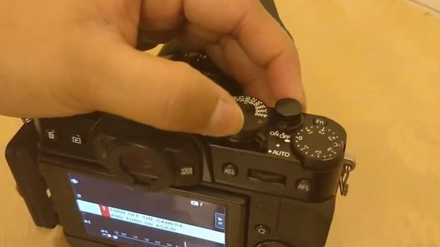 Fuji X-T20 error - turn off and turn on again смотреть онлайн