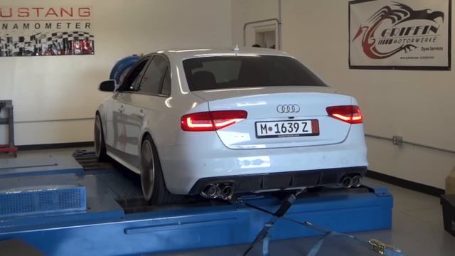 B8.5 Audi S4 Dyno Pulls - APR Stage 2, Armytrix - 325 AWHP смотреть онлайн