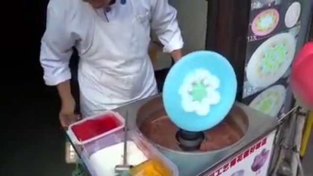 Цветок из сладкой ваты смотреть онлайн