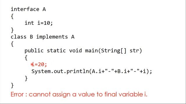 JAVA - Interface vs Abstract Class смотреть онлайн