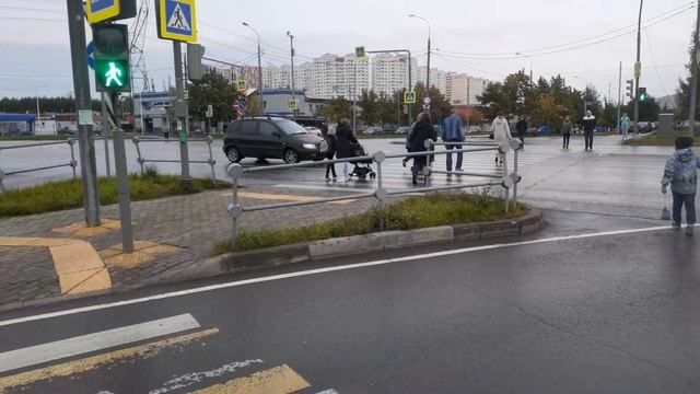 Опасный переход Зеленоград 17мкр-16мкр 1