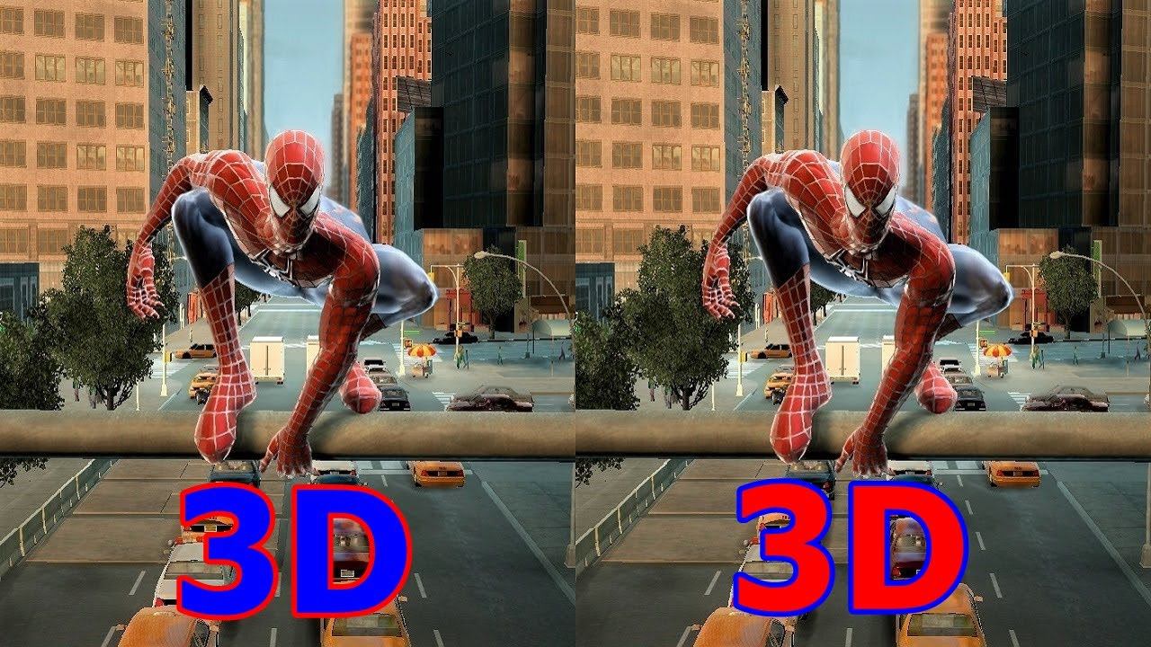 Spider Man 3 3D video SBS VR box google cardboard 1 смотреть онлайн