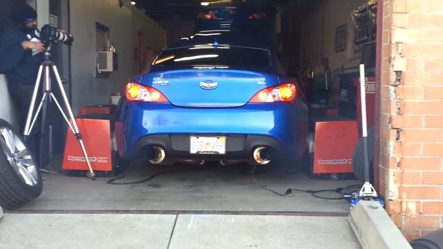 2012 Hyundai Genesis 2.0T with Kinugawa TD05-20G Turbo, Bosch 750cc Dyno Run @TurboXS 333whp! #2 смотреть онлайн