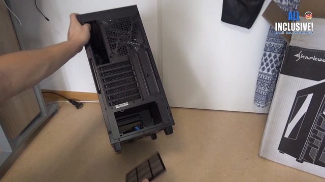 Sharkoon DG7000 ATX PC CASE распаковка и короткий обзор. смотреть онлайн