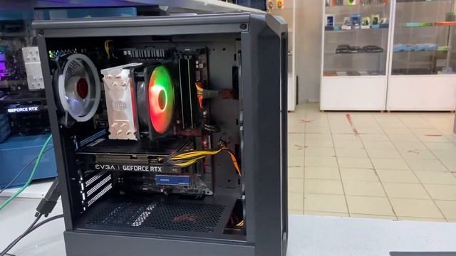 55500₽, Ryzen5 4500, RTX 3060 12Gb, ssd 512Gb, 16Gb, b450, 700W смотреть онлайн