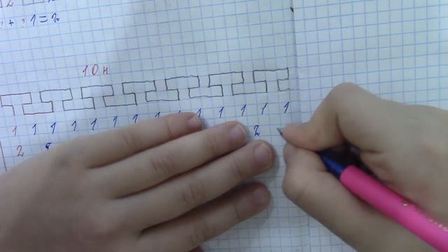 Как мы учим уроки! Вика делает уроки! смотреть онлайн