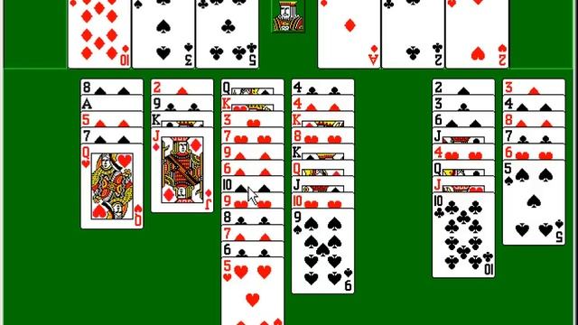 Игра. Пасьянс Солитер. РАСКЛАД #4 смотреть онлайн