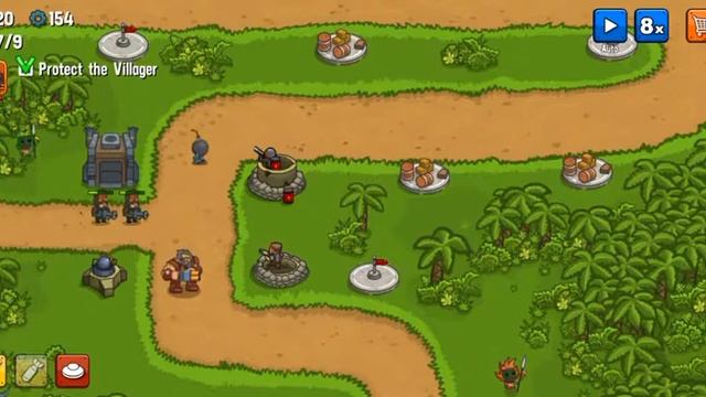 "Steampunk Defense: Tower Defense" Gameplay(Mobile) смотреть онлайн