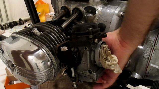 Мотоцикл Урал М67-36. Установка карбюраторов Mikuni 32mm смотреть онлайн