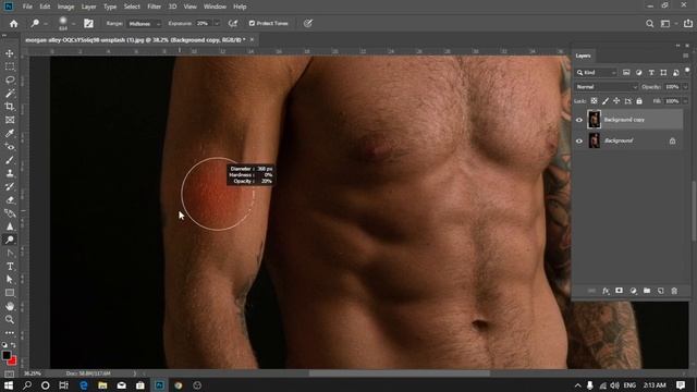 Dodge tool, Burn tool & Sponge tool in photoshop | Adobe photoshop for beginners смотреть онлайн