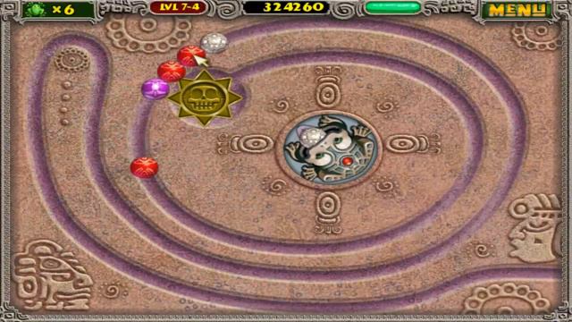 Zuma Deluxe Walkthrough HD - Stage 7
