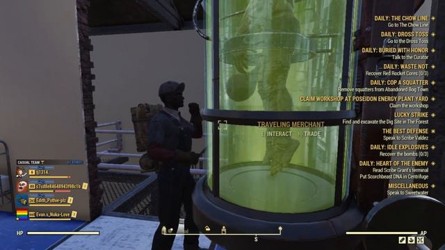 Fallout 76: What do Traveling Merchants do in their spare time? смотреть онлайн