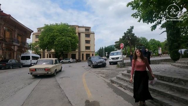 Sheki, Most Authentic City In Azerbaijan. 4K. #walkingtour #drivingtour #baku #travel #explore