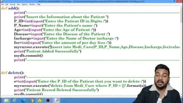 Class 12 Computer Project | Hospital Management System | Python Project | Class 12 Python Mysql смотреть онлайн