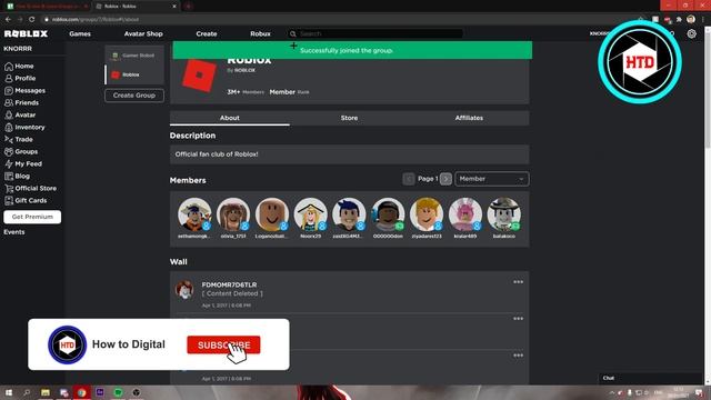 How to Join & Leave Groups on Roblox (2023) смотреть онлайн