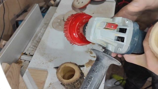 Делаю стаканчики для карандашей из ветки шелковицы (тутовника) смотреть онлайн