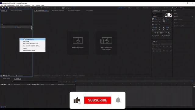 How To Import & Animate Photoshop PSD Files, in After Effects 2021 смотреть онлайн