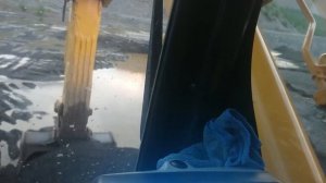 Погрузка самосвалов на экскаваторе Komatsu pc-800