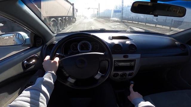 2007 Chevrolet Lacetti (1.6 MT) POV Test Drive смотреть онлайн
