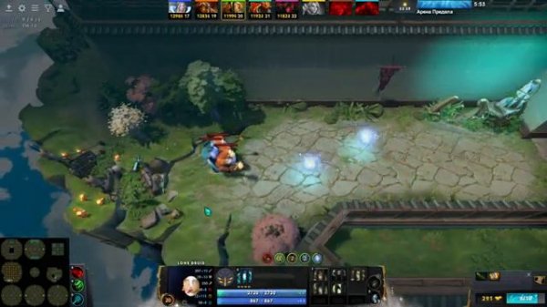 ИМБА МЕДВЕДЬ В ЛОВКОСТЬ WORLD OF DOTA #WORLDOFDOTA