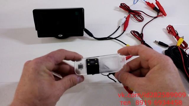 Штатная камера на Kia Rio смотреть онлайн