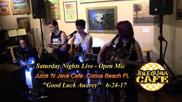 Good Luck Audrey @ Juice 'N Java Open Mic 6.24.17 смотреть онлайн