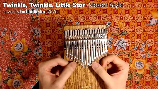 Twinkle, Twinkle, Little Star - Mozart Style (Kalimba Cover) смотреть онлайн