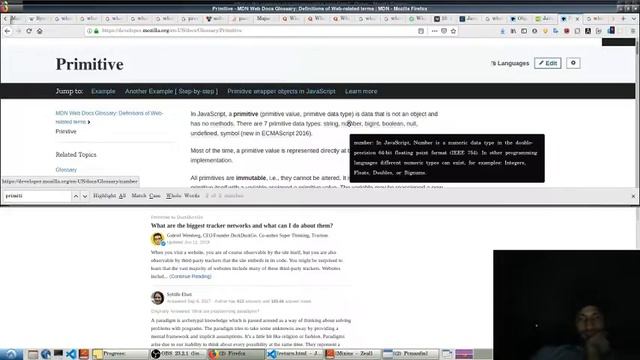 Learning #JavaScript on #W3Schools #MDN and #FreeCodeCamp until I can build something | Day 1 Part смотреть онлайн