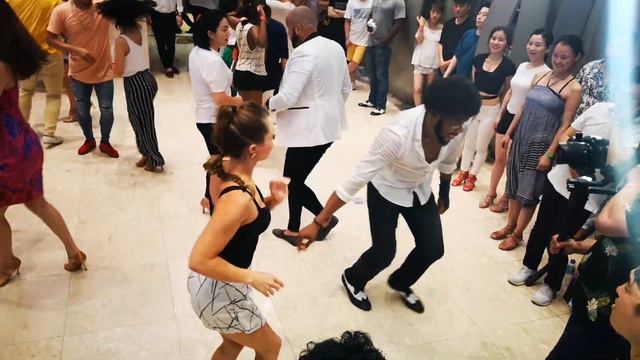 Terry & Emi Salsa Social Dance [Eddie Palmieri - El Cuarto] @Jeju Latin Culture Festival