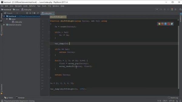 Циклический сдвиг вправо на n на PHP