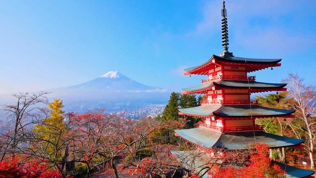 Japan 4K UHD - Discover Global Scenery With Relaxing Music - 4K ULTRA HD
