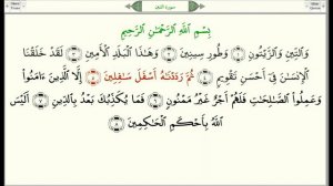 Сура 95 “Ат Тин“ Смоковница  урок, таджвид, правильное чтение