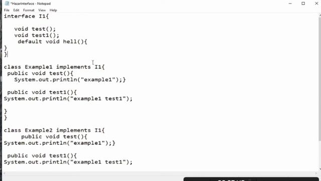 java default methods in interface in Hindi | java 8 interface features смотреть онлайн
