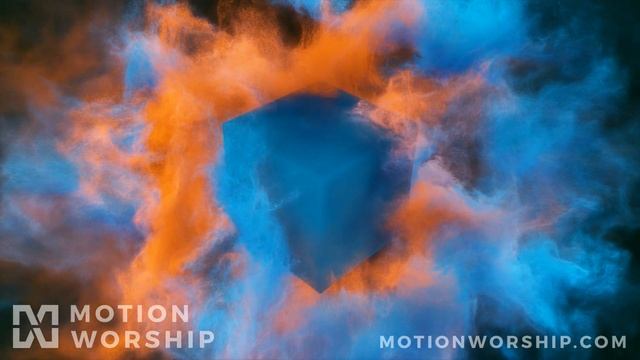 Color Blast Teal Orange Cube HD Loop by Motion Worship смотреть онлайн