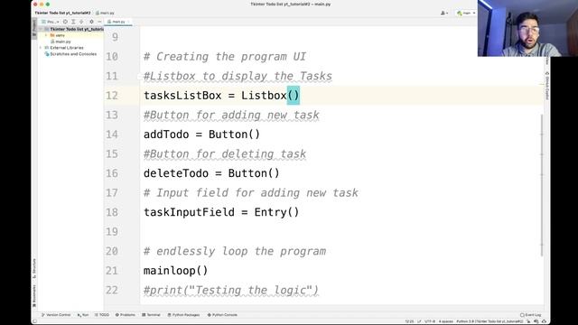 CREATE A TODO LIST WITH PYTHON & TKINTER - BEGINNER FRIENDLY смотреть онлайн