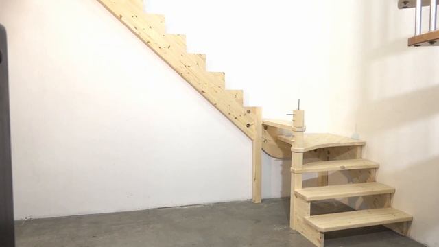Видео монтажа лестницы К-031м Profi&Hobby смотреть онлайн