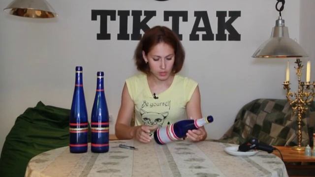 Мастер-класс: декорируем дом с помощью цветных бутылок смотреть онлайн