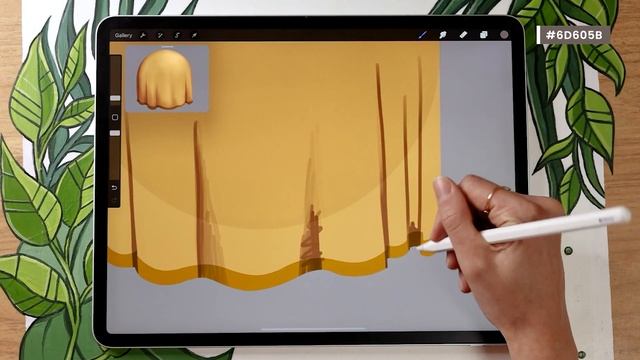 How To Paint Fabric (the easy way!) • 30 Days Of Digital Art 2022 смотреть онлайн