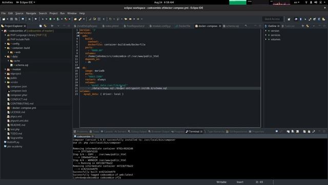 Using Eclipse With A Dark Theme (Docker Compose Adventures) смотреть онлайн