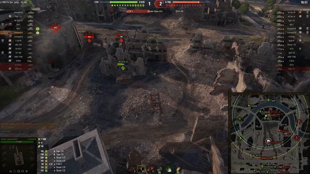 Cromwell B - 5 Frags 5.1K Damage - Capable kid! - World Of Tanks смотреть онлайн