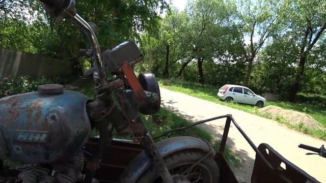 Забираем иж юпитер 4 на самодельном мотоблоке смотреть онлайн