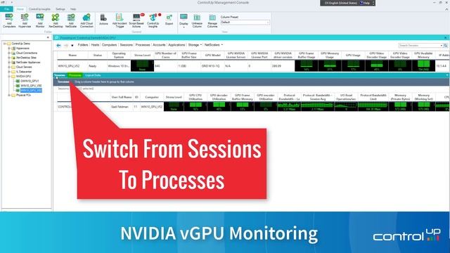 NVIDIA vGPU Monitoring смотреть онлайн