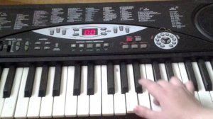 Катюша на синтезаторе (разбор)