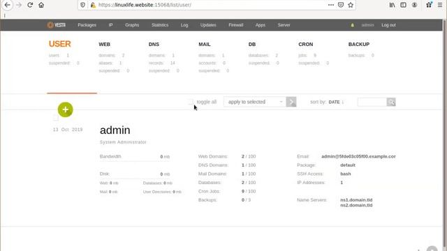 Бесплатная Vesta Control Panel на Docker-Compose для хостинга сайтов смотреть онлайн
