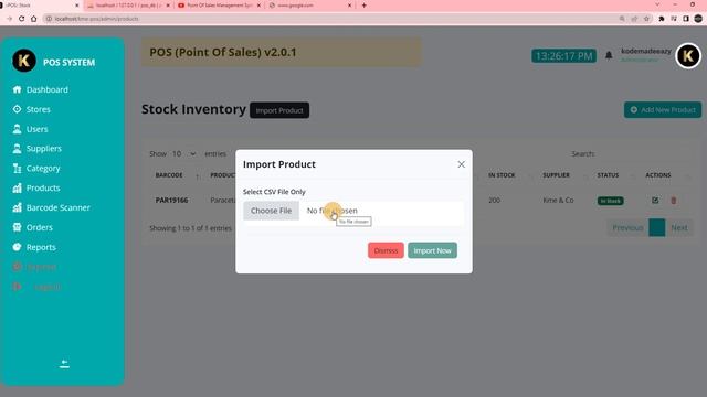 Point Of Sales Management System (POS-V2) смотреть онлайн