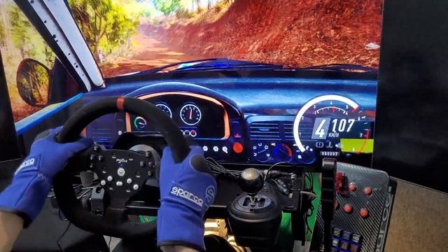 PXN-V10 FFB Racing Wheel PS4 test (DiRT Rally 2.0, H-shifter) смотреть онлайн
