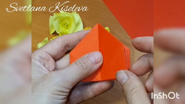DIY paper rose | роза из бумаги смотреть онлайн