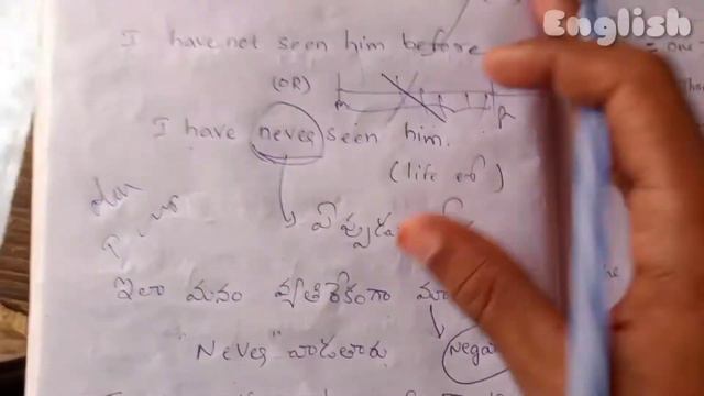"Never usage" of Present perfect Tense in Telugu explanation //Best spoken classes// смотреть онлайн