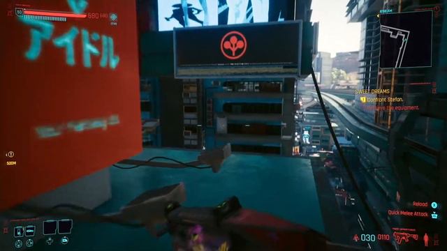 Cyberpunk 2077 - Riding Moving Cars, Jumping Buildings, Smart Guns - Xbox Series S смотреть онлайн