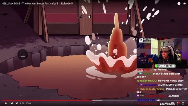 HELLUVA BOSS - The Harvest Moon Festival S1: EP5.. Where The Shark Come From?! ?? (Vivziepop) смотреть онлайн